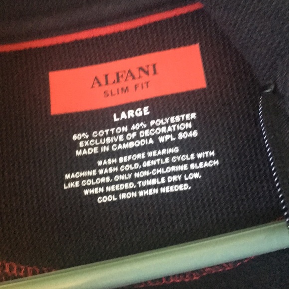 NWT Men’s Alfani Jacket - Picture 3 of 3